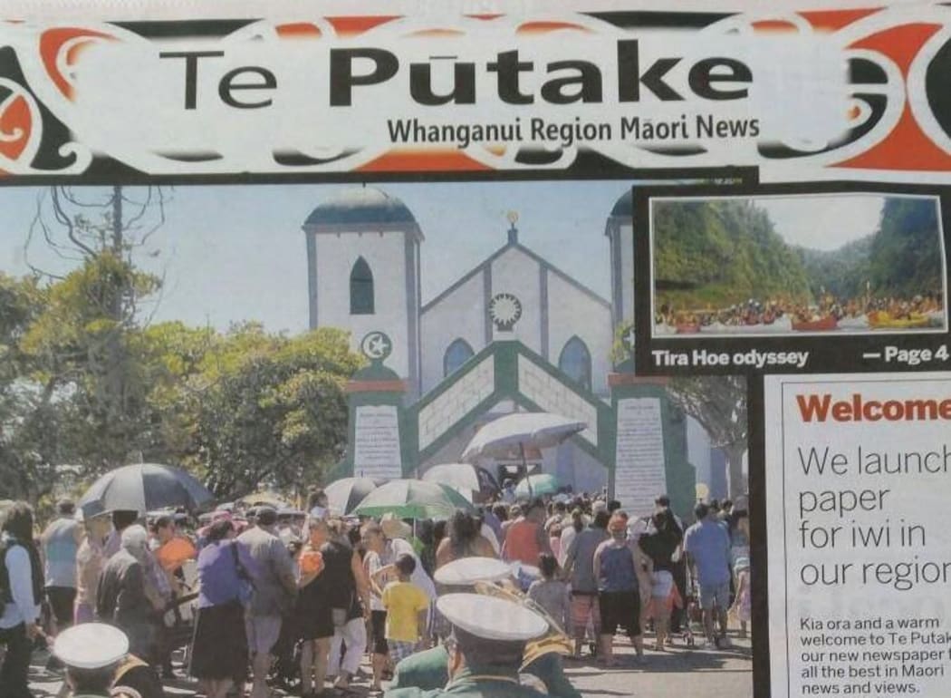 The first edition of Te Putake Whanganui Region Maori News.