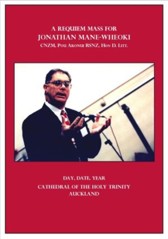 Jonathan's Requiem booklet cover by Jonathan Mane-Wheoki