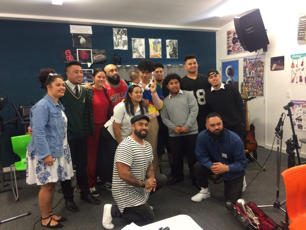 The Pasifica Beats team from Manurewa High School