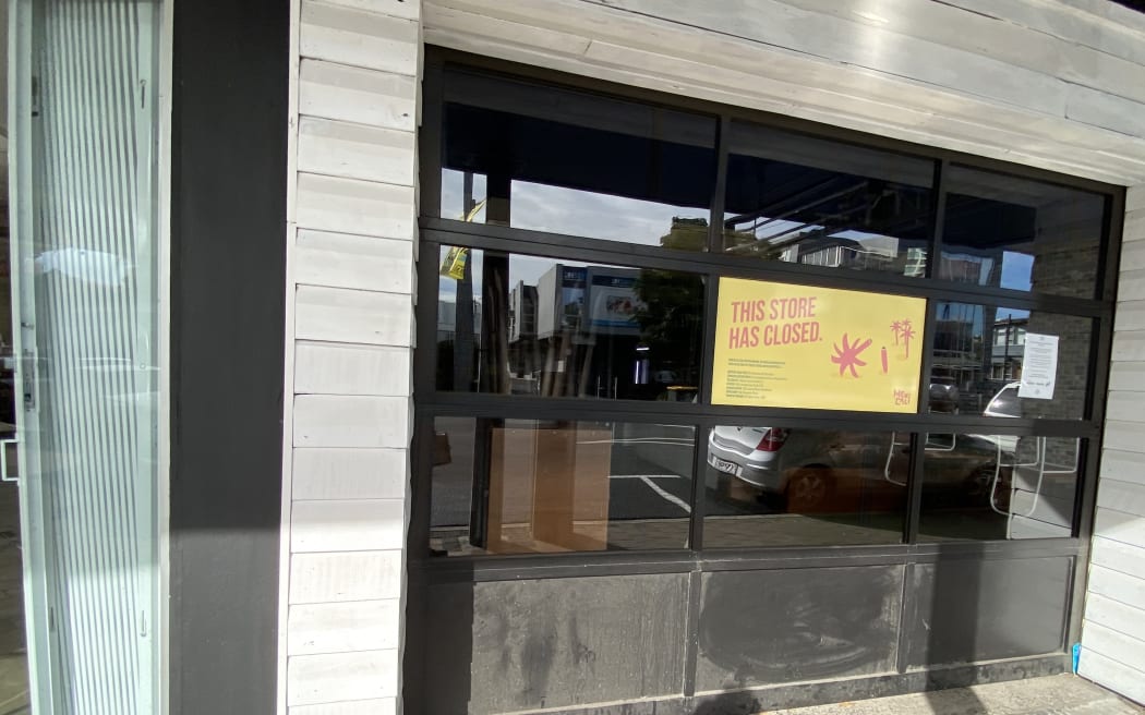 Numbers of stores in Tekapuna have closed down