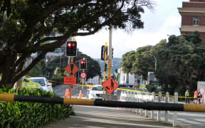 A large part of central Wellington went into lockdown.
