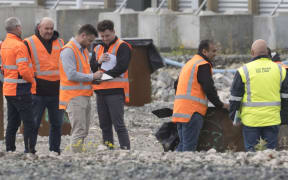 Representatives from potential contracting firms visited the Dunedin hospital in-patient site yesterday afternoon.