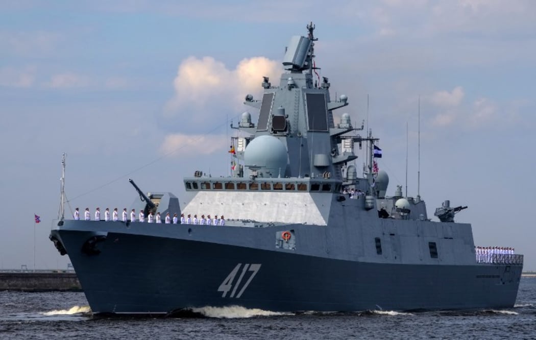 The Admiral Gorshkov frigate pictured in July.