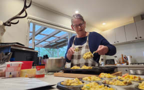 Jen Chrisp, cook at Puketoro Station
