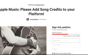 Victoria Banks' online petition