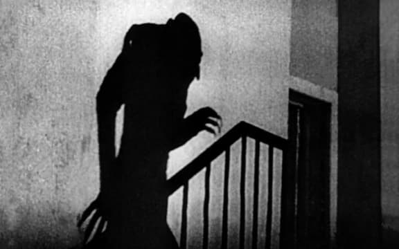 Max Schreck played the predatory vampire Count Orlok in the 1992 silent film Nosferatu.