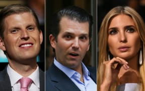 Eric Trump, Donald Trump Jr, Ivanka Trump.