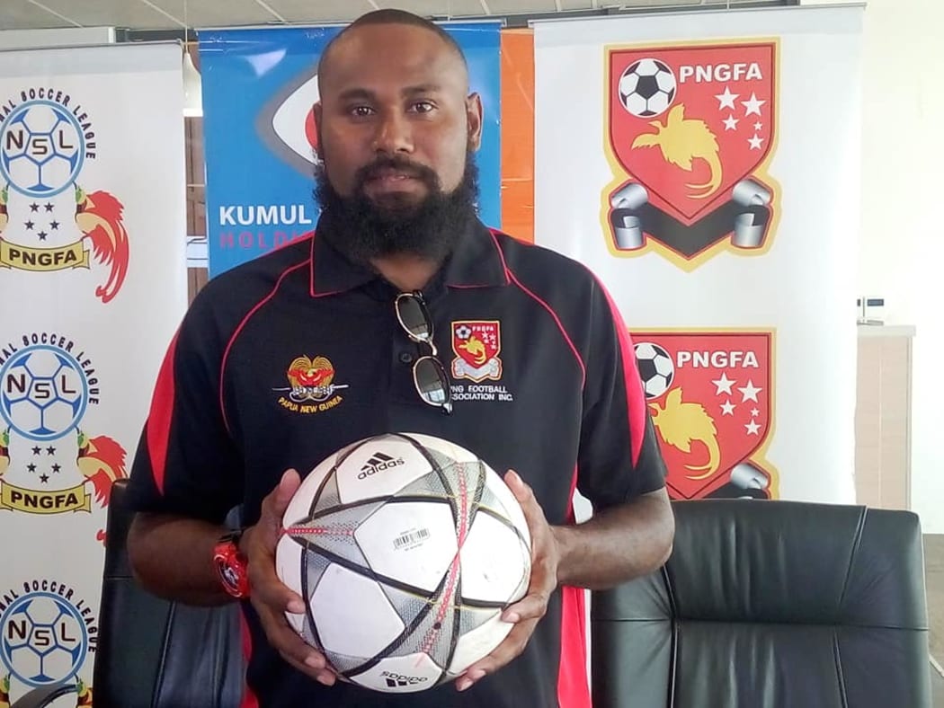 Regional Development Officer for the NSL's New Guinea Islands Conference, Tonga Esira.