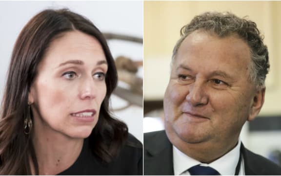 Prime Minister Jacinda Ardern and Regional Economic Development Minister Shane Jones.