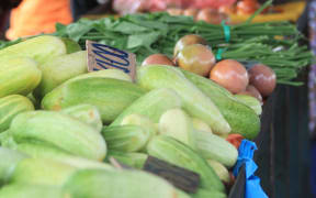 Fresh produce at market, Papua New Guinea.