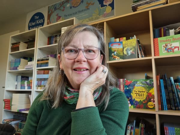 Kate Gordon-Smith an author of children’s novels and the founder of The Kiwi Kids’ Bookstore.