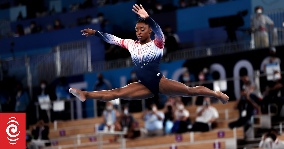 Simone Biles gewinnt rekordverdächtige neunte nationale Meisterschaft