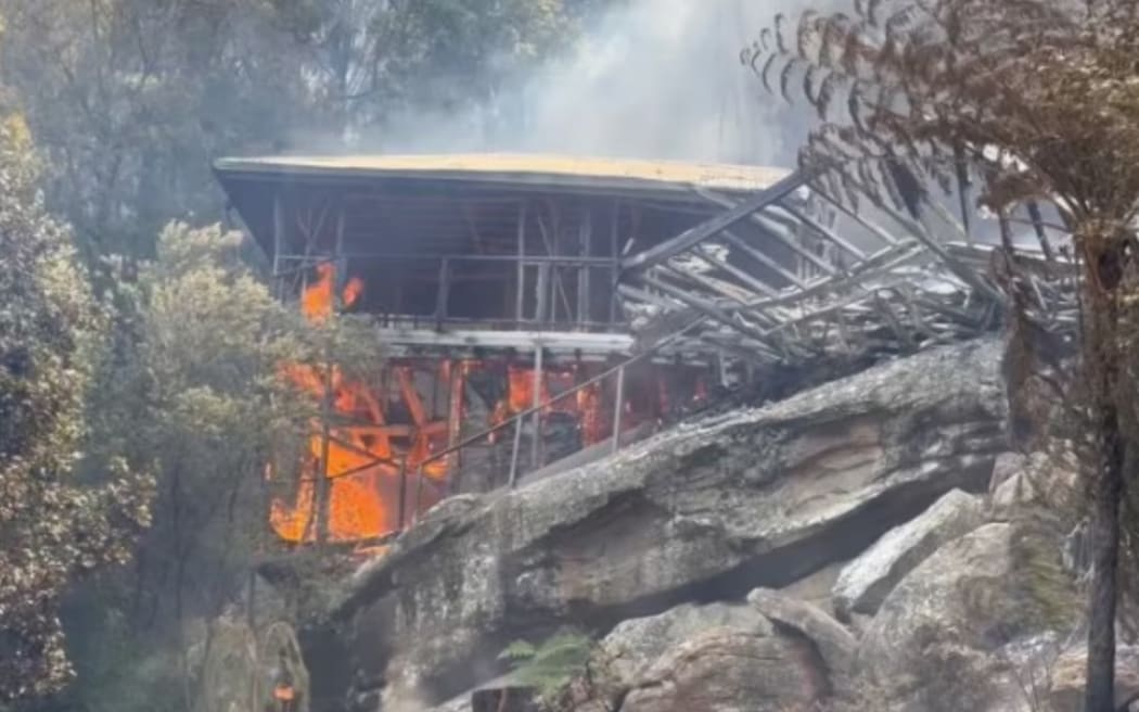 The steep terrain at Koolewong limited accessibility by fire crews.