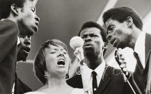 Barbara Dane and The Chambers Brothers, cover image of their 1966 album