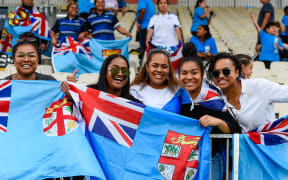 Fiji fans turned out in Christchurch to watch the Bati beat the PNG Kumuls.
