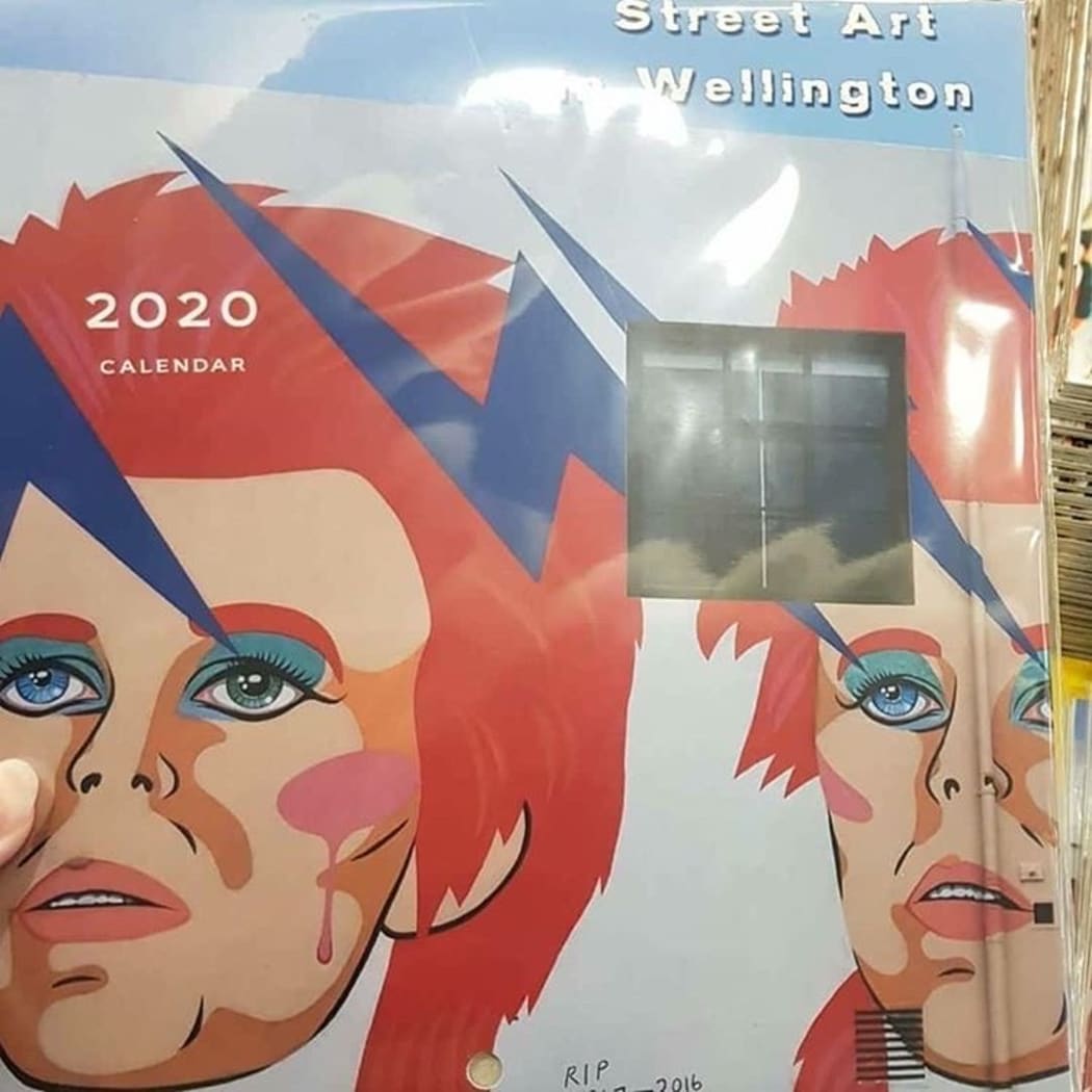Wellington mural artist Xoë Hall is outraged photos of her work have appeared in a calendar without permission.
