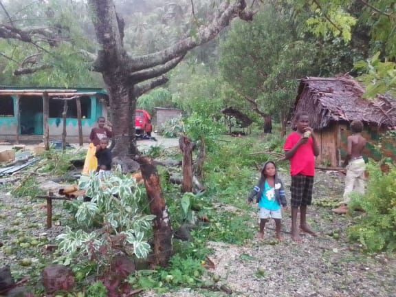 Children in Vanuatu.