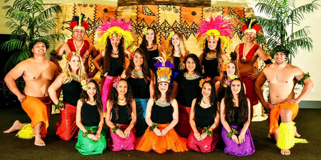 Happy Hula Group performing at Polyfest Auckland 2018