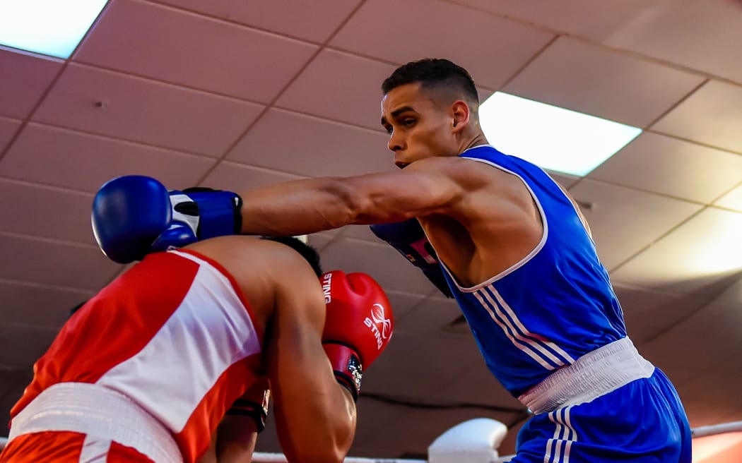 New Zealand boxer David Nyika.