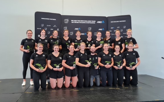 The Olympics women's rowing team.