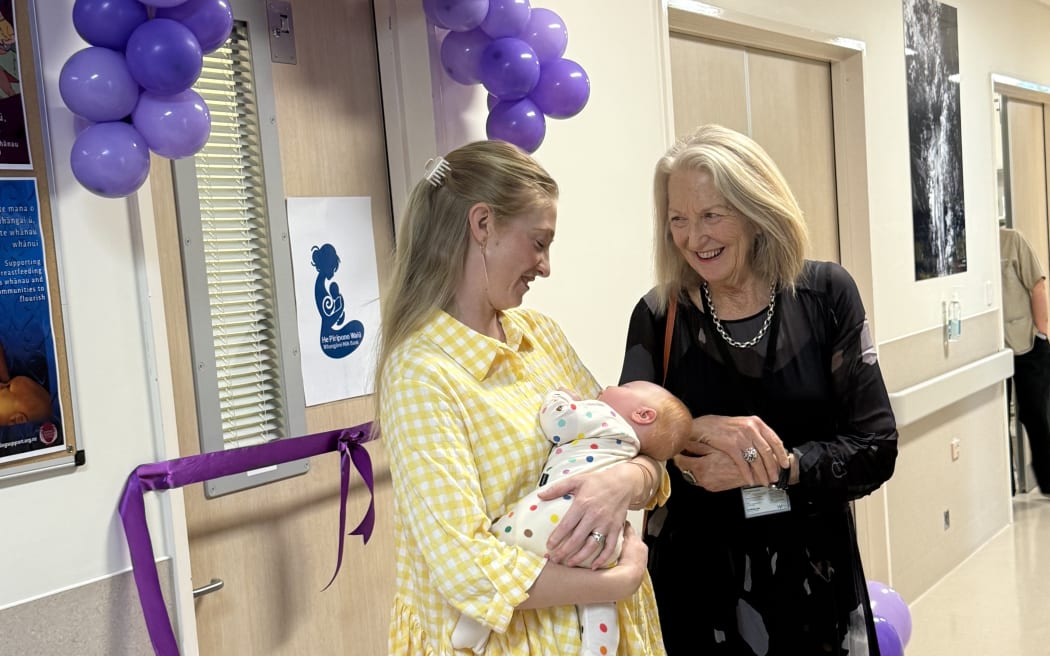 Sue Bree (right) is the director of midwifery for Northland