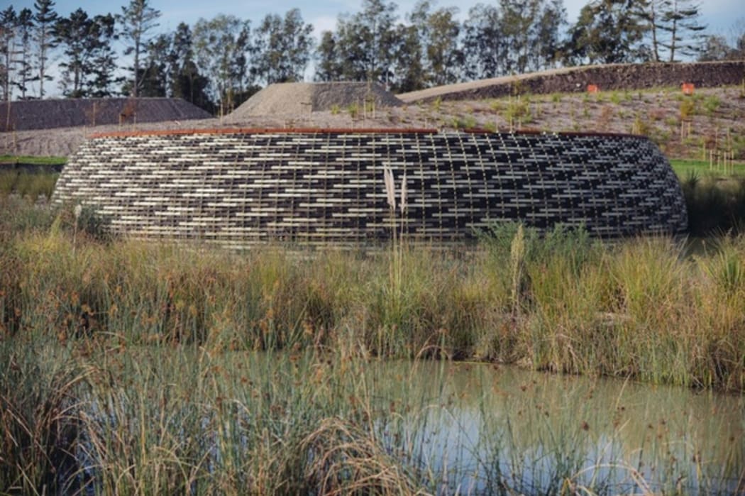 The Kopupaka Reserve wetland feature.