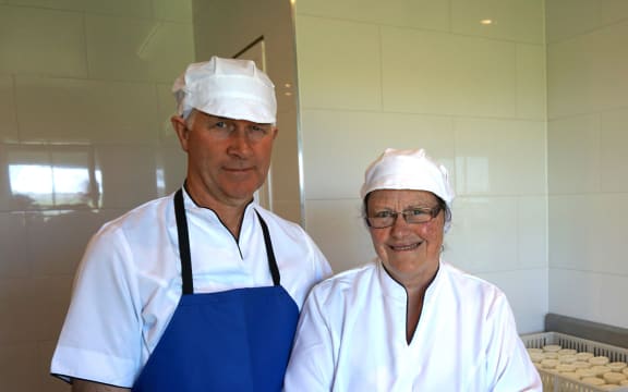 Annie and Geoff, Farmstead cheese