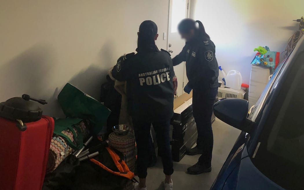 Alt text:
Operation Arkstone by the Australian Federal Police (AFP) was one of Australia's most significant efforts targeting child exploitation, with 146 tip-offs to authorities in Europe, Asia, the United States, Canada and New Zealand.