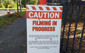 filming in progress
