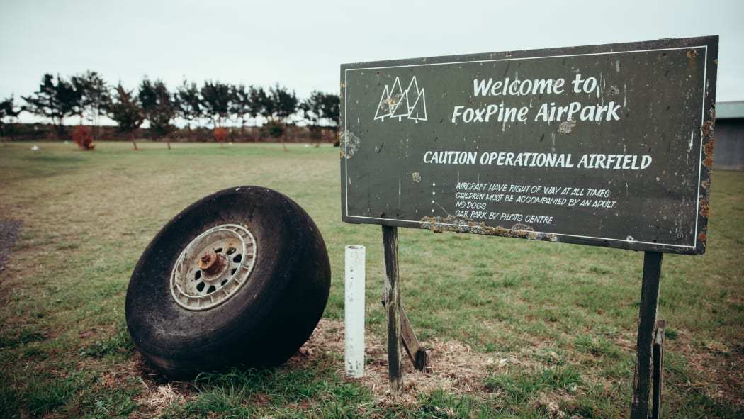 Foxpine airstrip in Foxton.