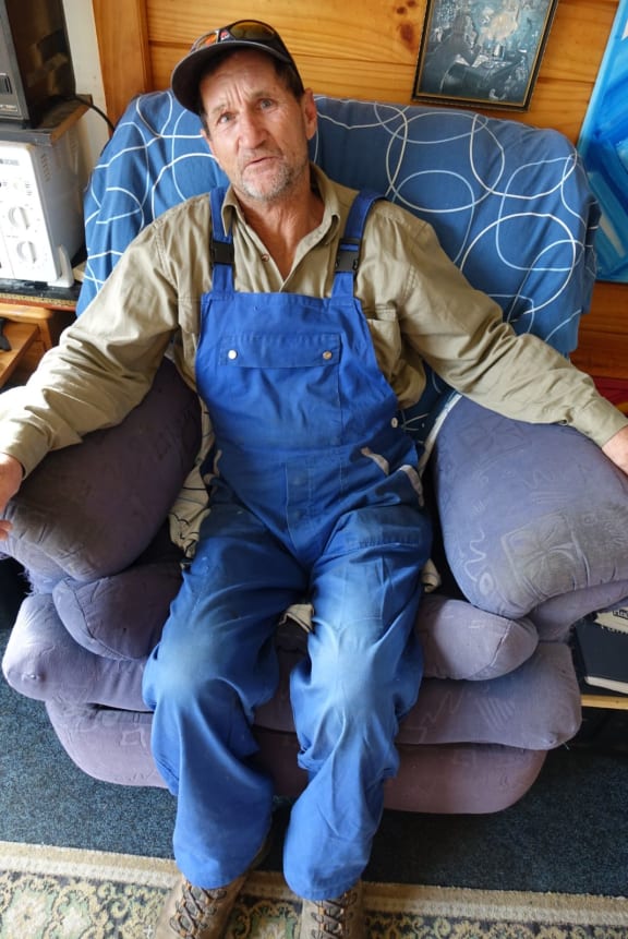 Mark Smillie at his home in Whakatane.