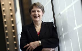 United Nations Development Programme (UNDP) head Helen Clark poses in Paris on June 1, 2015. AFP PHOTO / STEPHANE DE SAKUTIN (Photo by STEPHANE DE SAKUTIN / AFP)