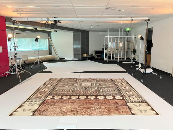 Te Papa museum in Wellington have started the digitising process of over 100 tapa cloths for an upcoming publication