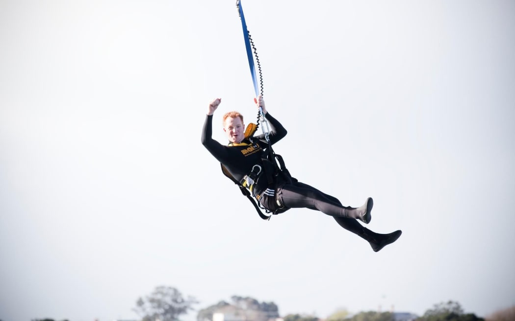 Mike Heard - bungy jumper