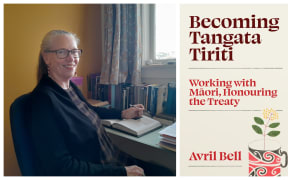 Avril Bell and Becoming Tangata Tiriti book cover