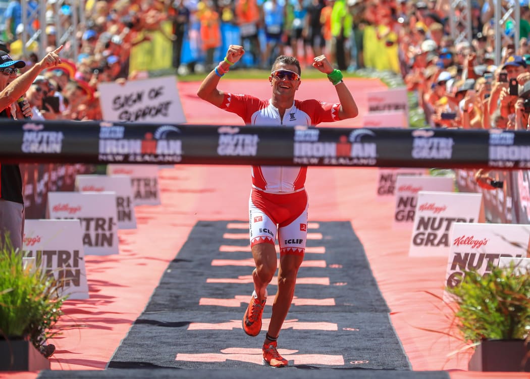 New Zealand's Terenzo Bozzone wins, Ironman New Zealand