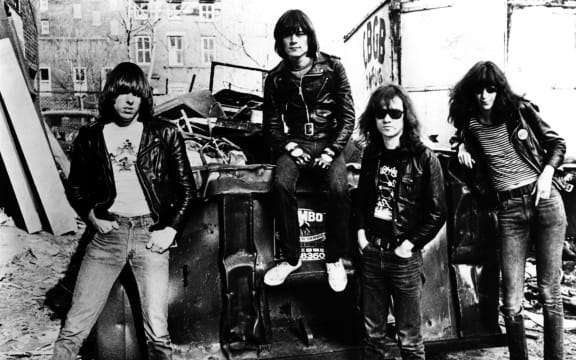 The Ramones in 1976
