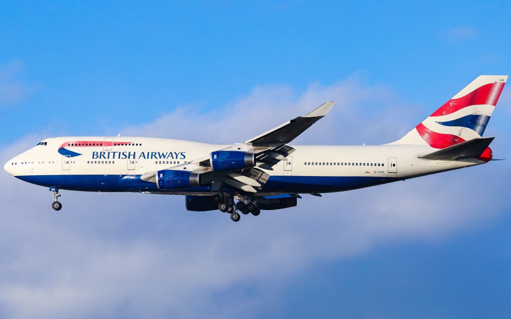 British Airways Boeing 747.