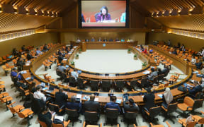 The ESCAP meeting in Bangkok