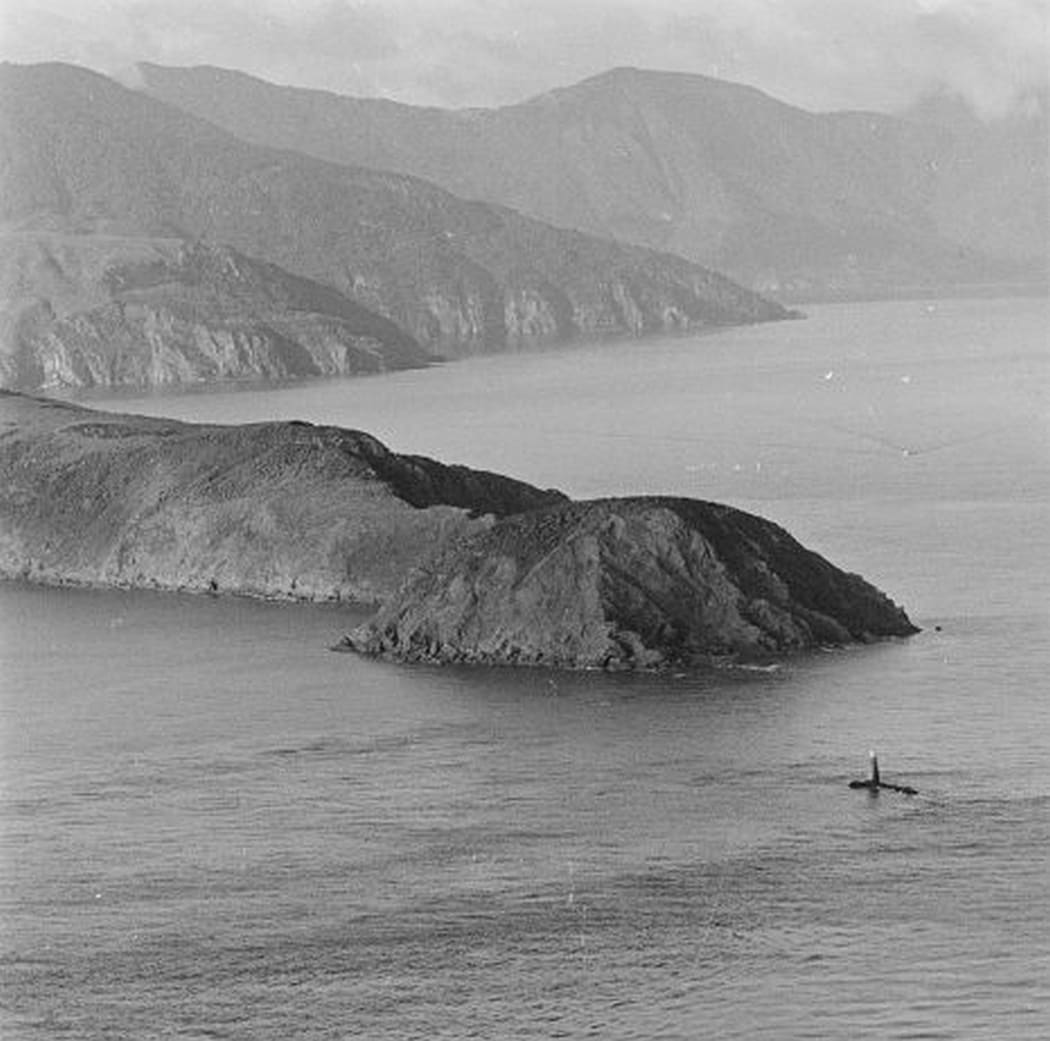 It was through this gap between Cape Jackson and the lighthouse that Captain Don Jamison tried to steer the cruise ship Mikhail Lermontov.