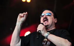 Bobby Kimball of Toto, in concert in Germany August 2017.