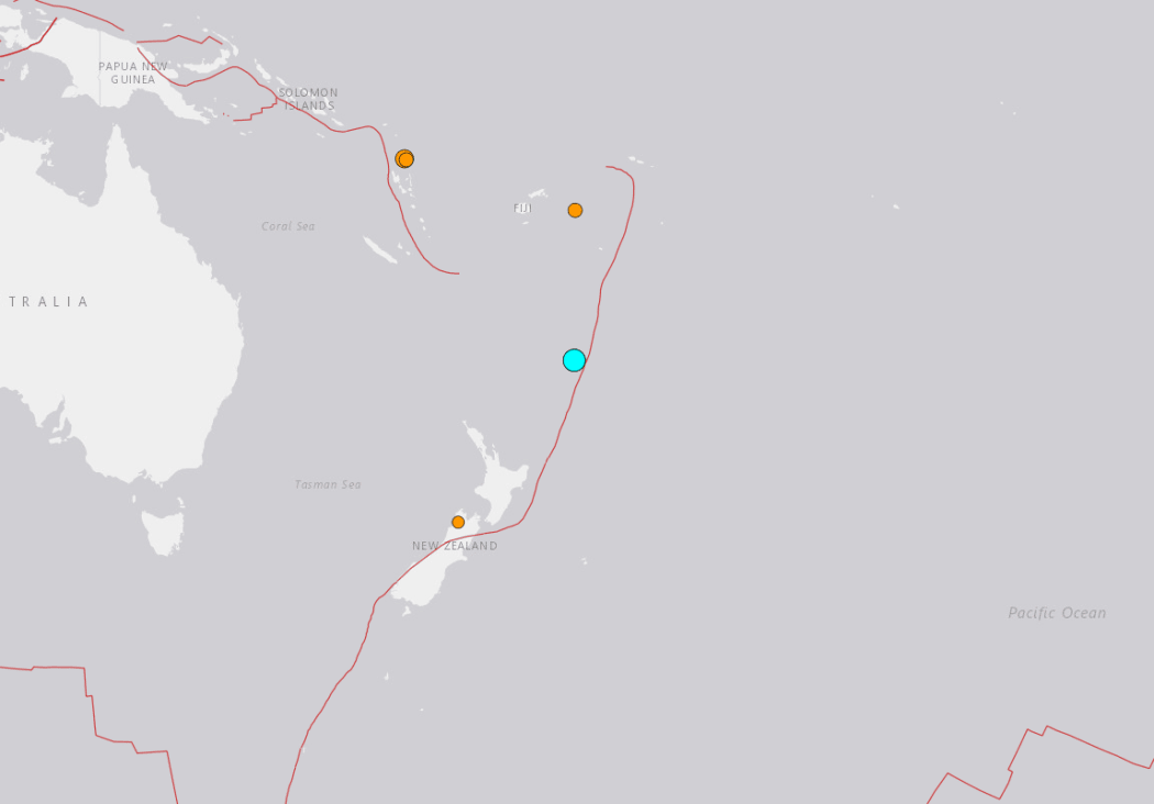 The US Geological Survey said the quake measured 6.3 and was at a depth of 10km.