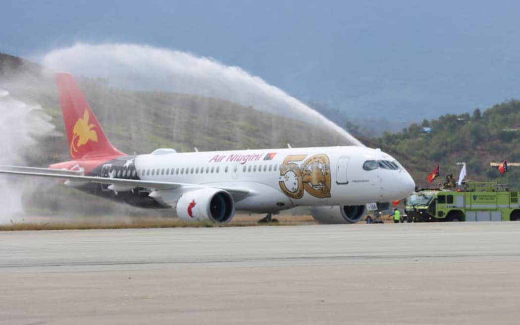 On September 15, the country welcomed the arrival of a new aircraft for Air Niugini’s fleet - christened the People’s Balus. Pilots