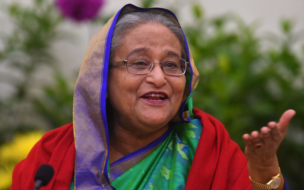 Bangladesh Prime Minister Sheikh Hasina.