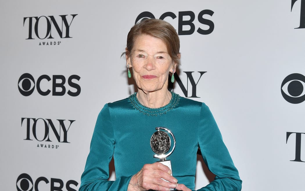 (FILES) British actress Glenda Jackson, winner of the award for Best Performance by an Actress in a Leading Role in a Play for 'Edward Albee's Three Tall Women,' poses in the 72nd Annual Tony Awards Media Room at 3 West Club in New York City on June 10, 2018. Oscar-winning British actress turned Member of Parliament Glenda Jackson dies at 87 according to a statement from her agent released on June 15, 2023. (Photo by ANGELA WEISS / AFP)