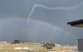 A tornado at Springvale, Otago.