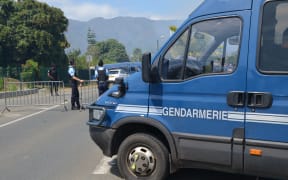 A police van in New Caledonia
