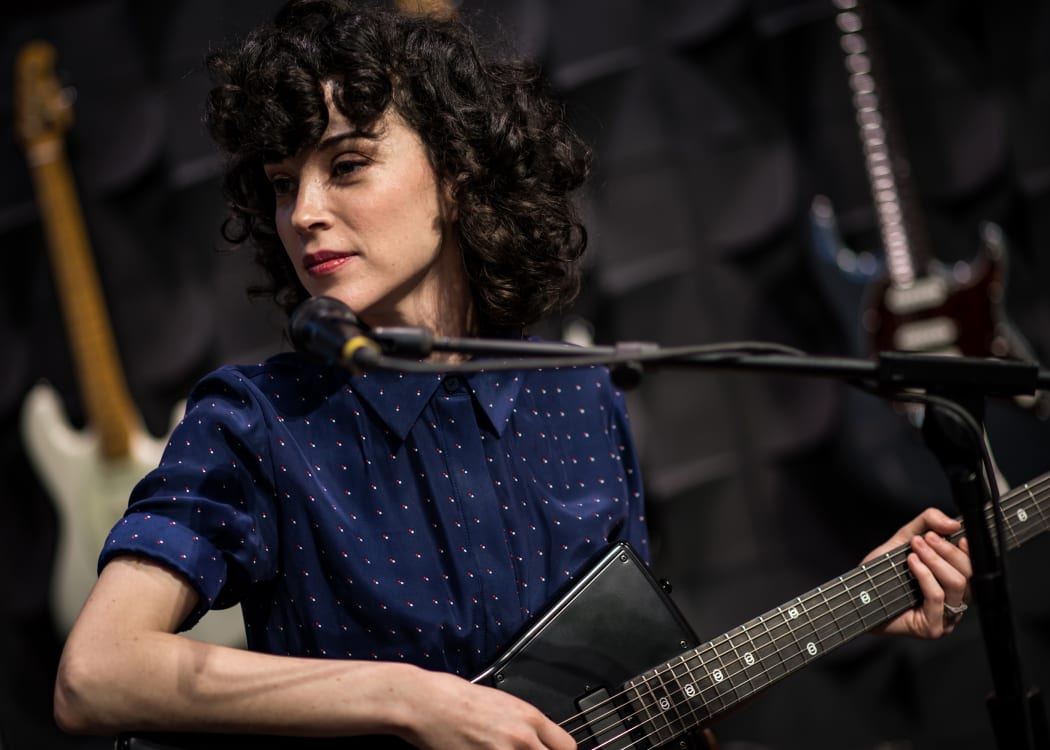 St. Vincent at the Winter NAMM Show 2017