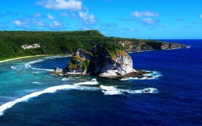 The waters near Bird Island lookout in Saipan