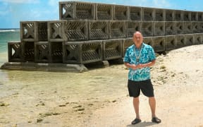 Cook Islands Prime Minister Mark Thomas